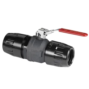 2-1/2" (63mm) Lockable Double Female Ball Valve
